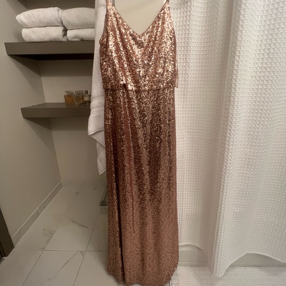 Jenny Yoo Jules Sequin Maxi Dress - Picture 2 of 3